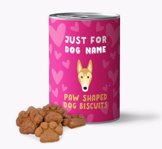 Personalised 'Just For...' Baked Dog Biscuits